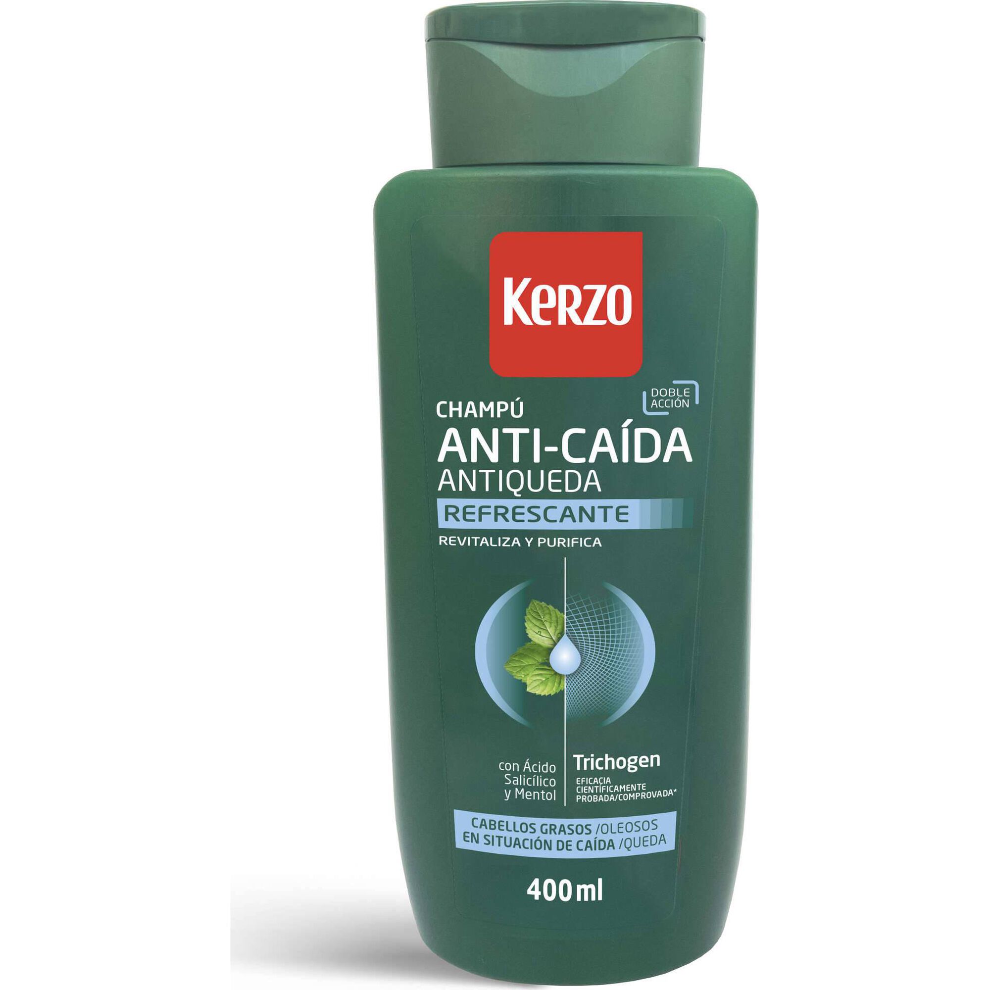 Champ&ocirc; Antiqueda Refrescante Kerzo