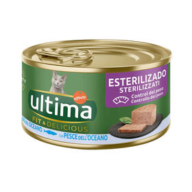Comida H&uacute;mida para Gato Adulto Esterilizado Peixe