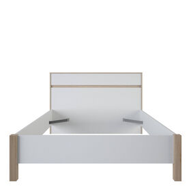 Cama Casal 140x190cm Branco Selena