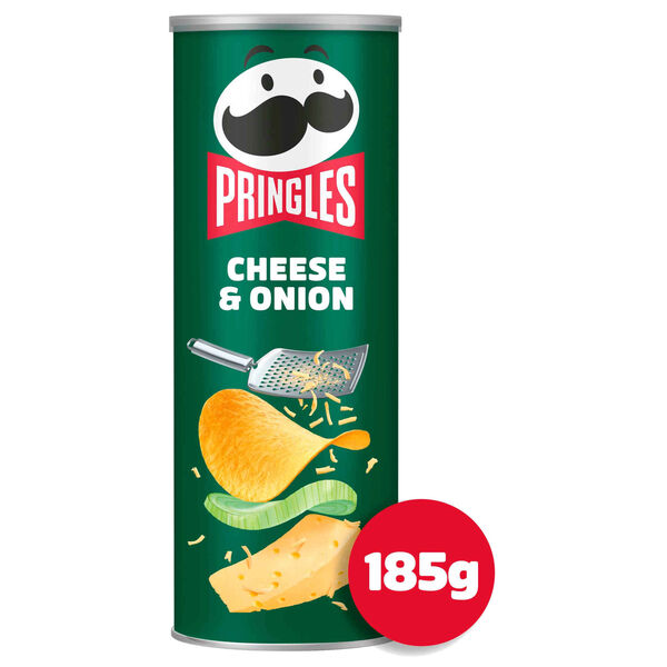 Snacks Batata Sabor Queijo & Cebola Pringles
