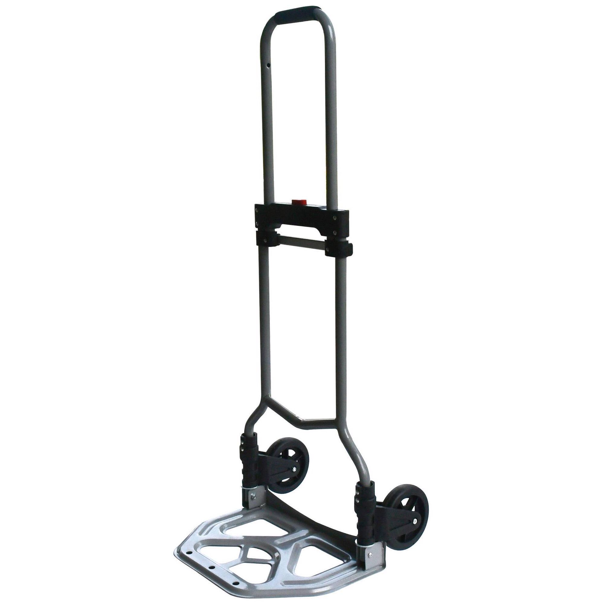 Carro de Transporte Cinza Dobr&aacute;vel 70kg