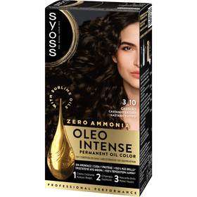 Colora&ccedil;&atilde;o Permanente Oleo Intense Castanho Escuro 3.10 Syoss