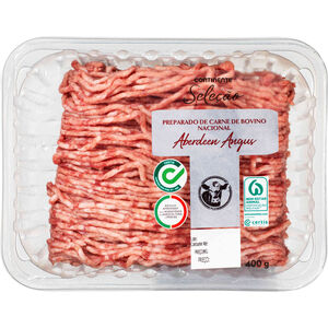 Preparado de Carne Picada de Bovino Angus Continente Seleção