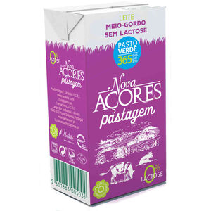 Leite Meio Gordo sem Lactose Nova Açores