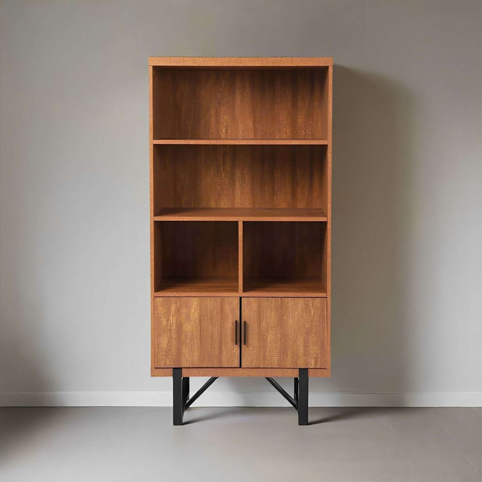 Estante 3 Prateleiras/Portas 40x80x165cm Nordic