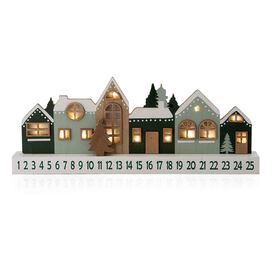 Calendário Casinhas com Luz