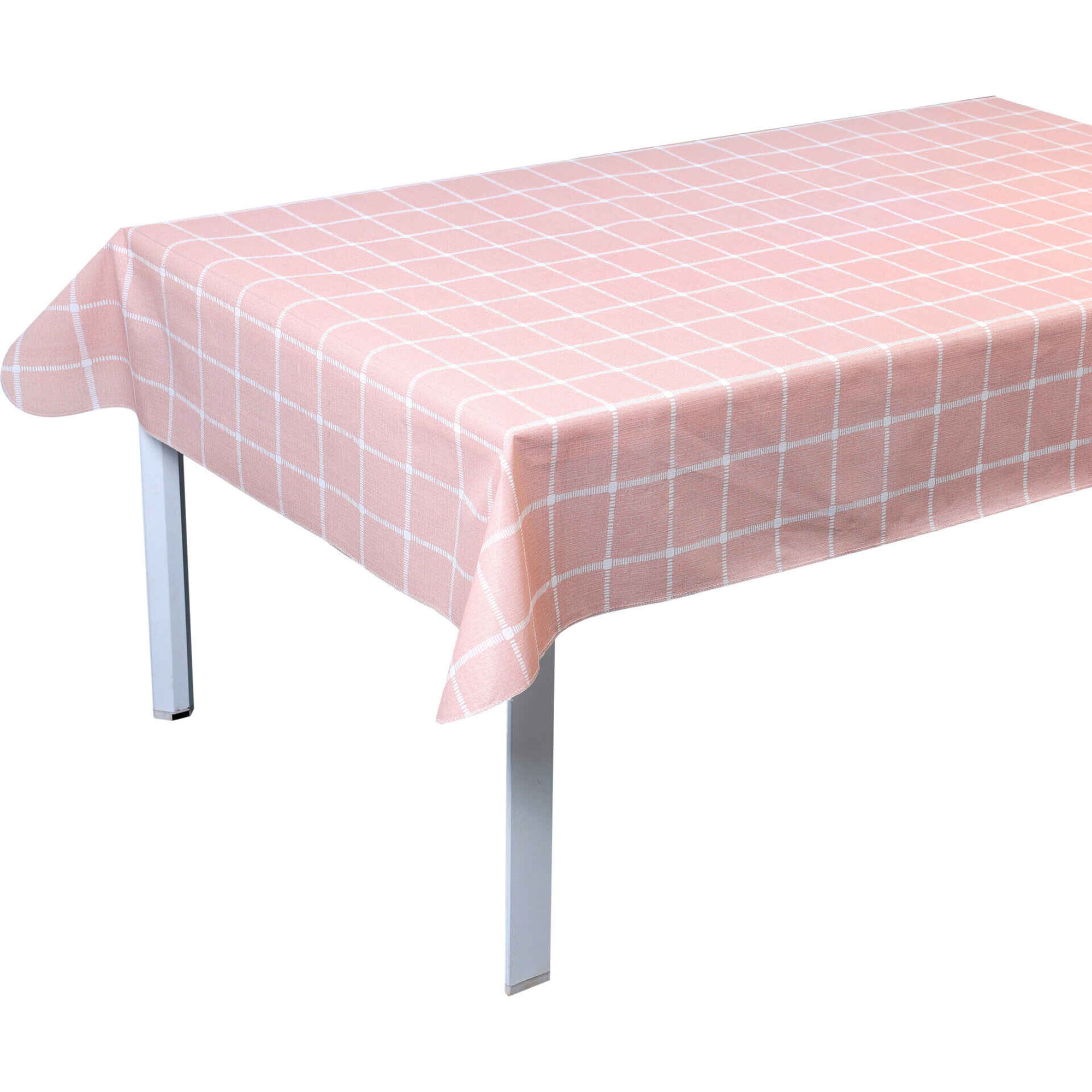 Toalha Mesa PVC Peva Rosa
