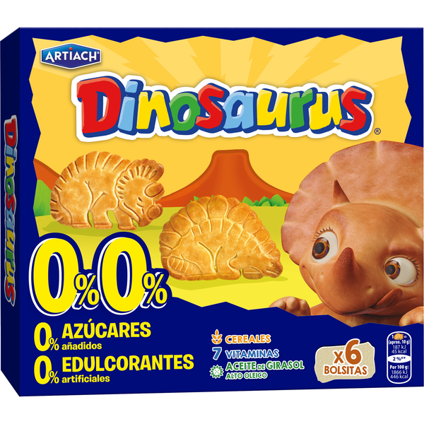 Bolachas Dinossauros Artiach