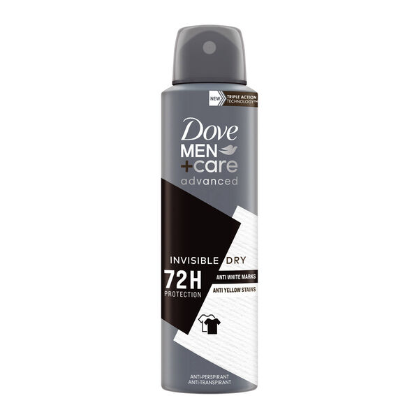 Desodorizante Spray Invisible Dry 72h Dove Men +Care
