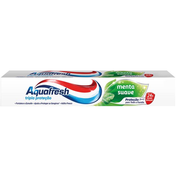 Pasta de Dentes Menta Suave Aquafresh