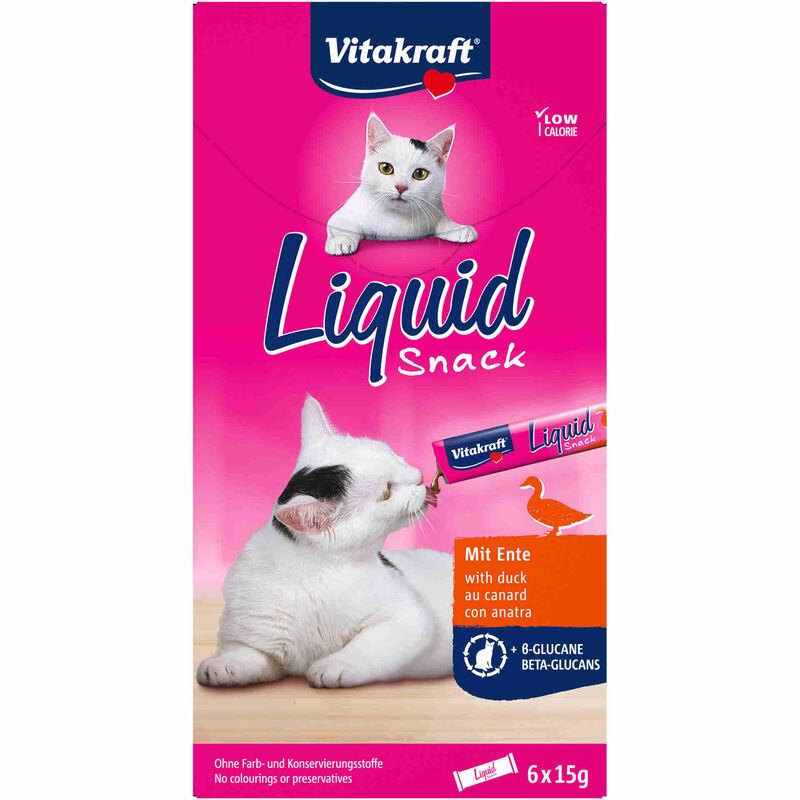 Snack para Gato Líquido Pato Vitakraft