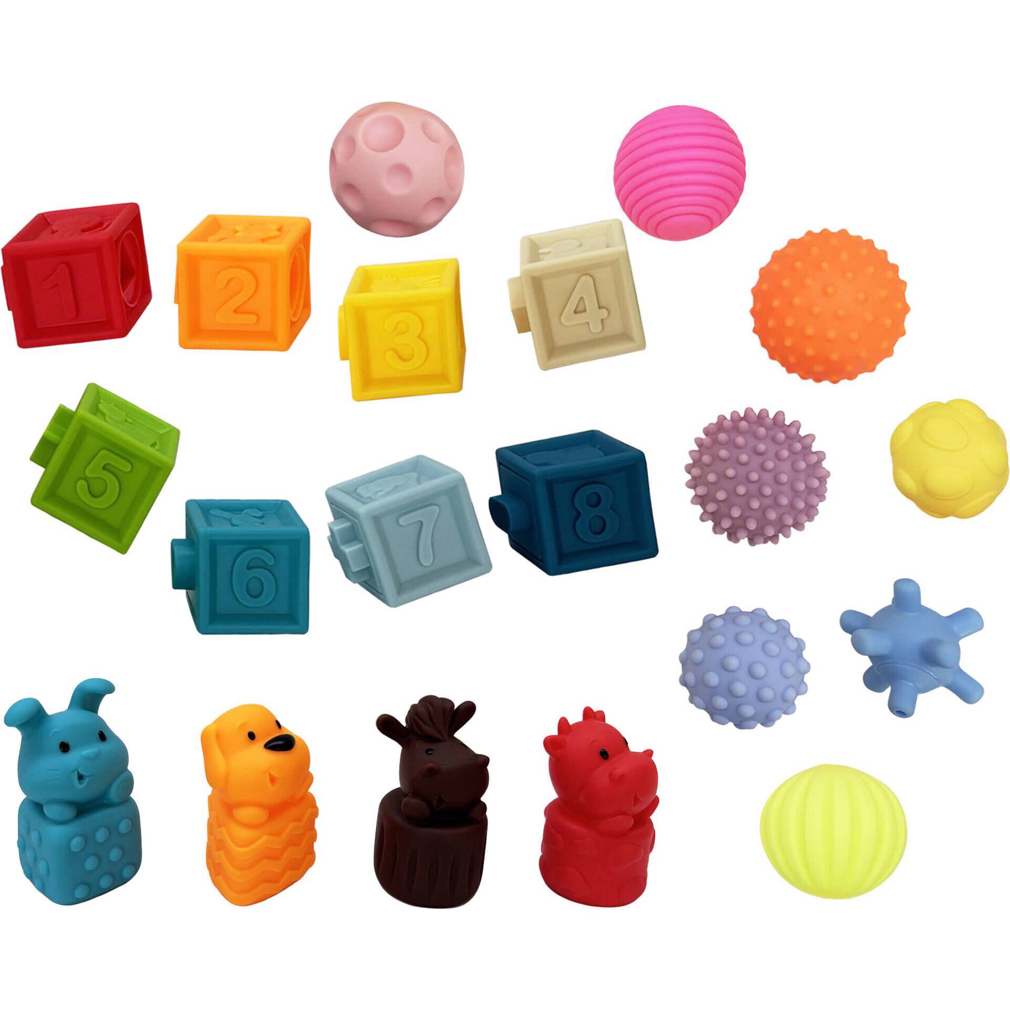 Zoko Happy Bear - Conjunto 20 Pe&ccedil;as Soft