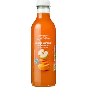 Sumo 100% Ma&ccedil;&atilde;, Laranja e Cenoura Continente Equil&iacute;brio