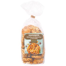 Bolachas com Chocolate e Sementes Continente