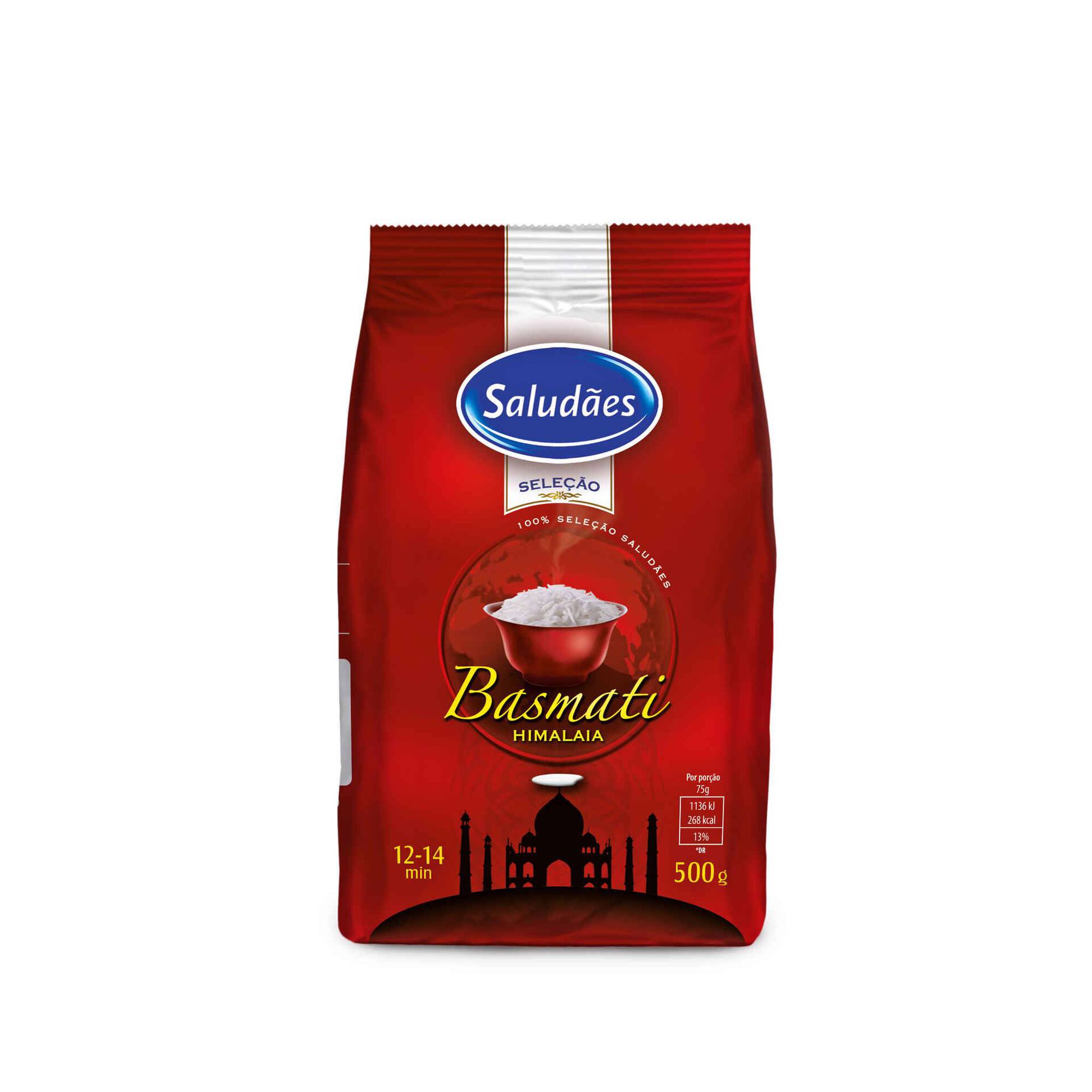 Arroz Basmati emb. 500 gr Saludães Continente