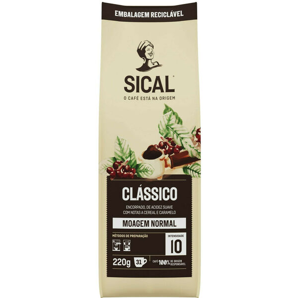 Café Moído Clássico Int 10 Sical