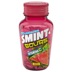 Drageias Sour de Morango sem A&ccedil;&uacute;car Smint