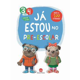J&aacute; Estou no Pr&eacute;-escolar (3-4 Anos) de Carlos Letra