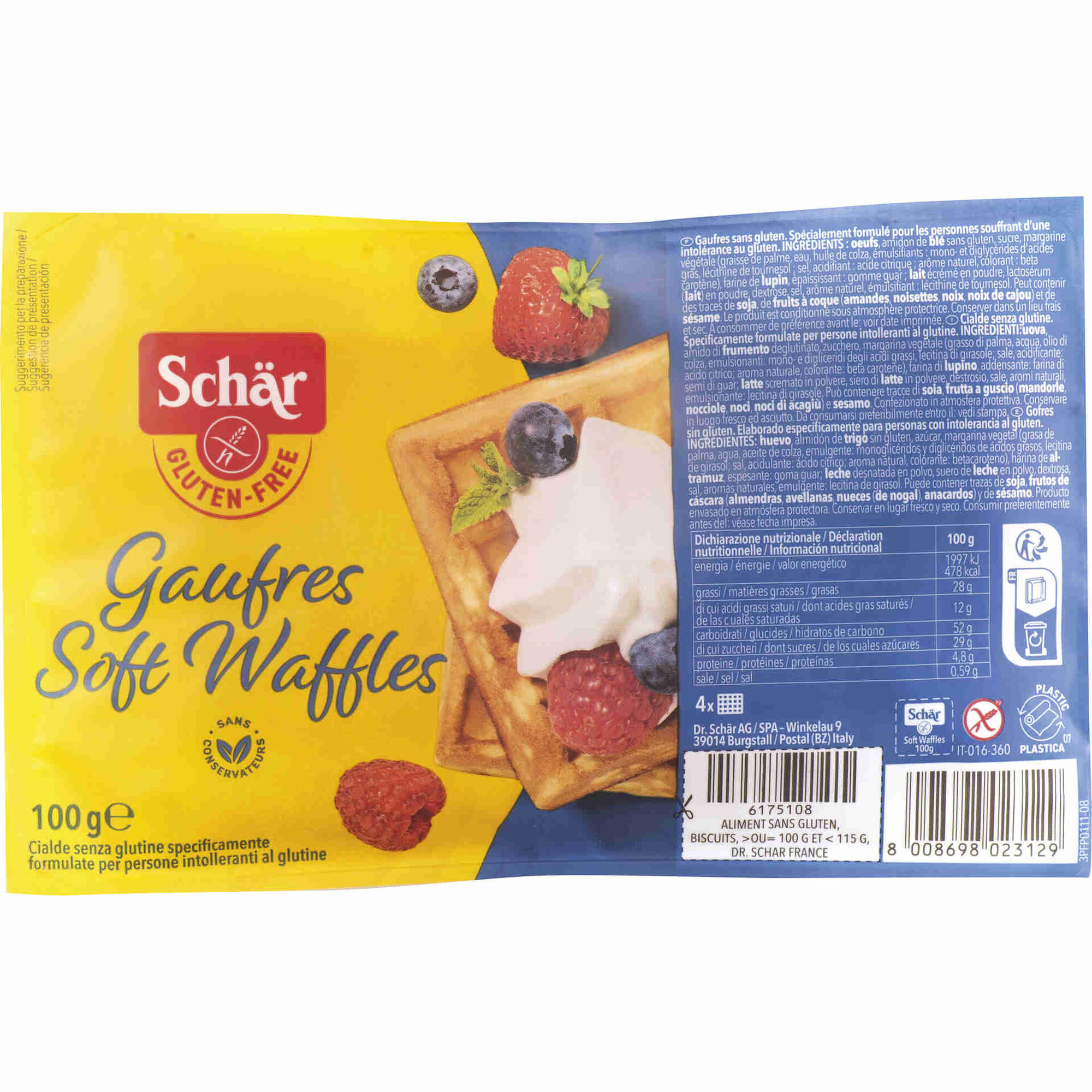 Waffle sem Glúten