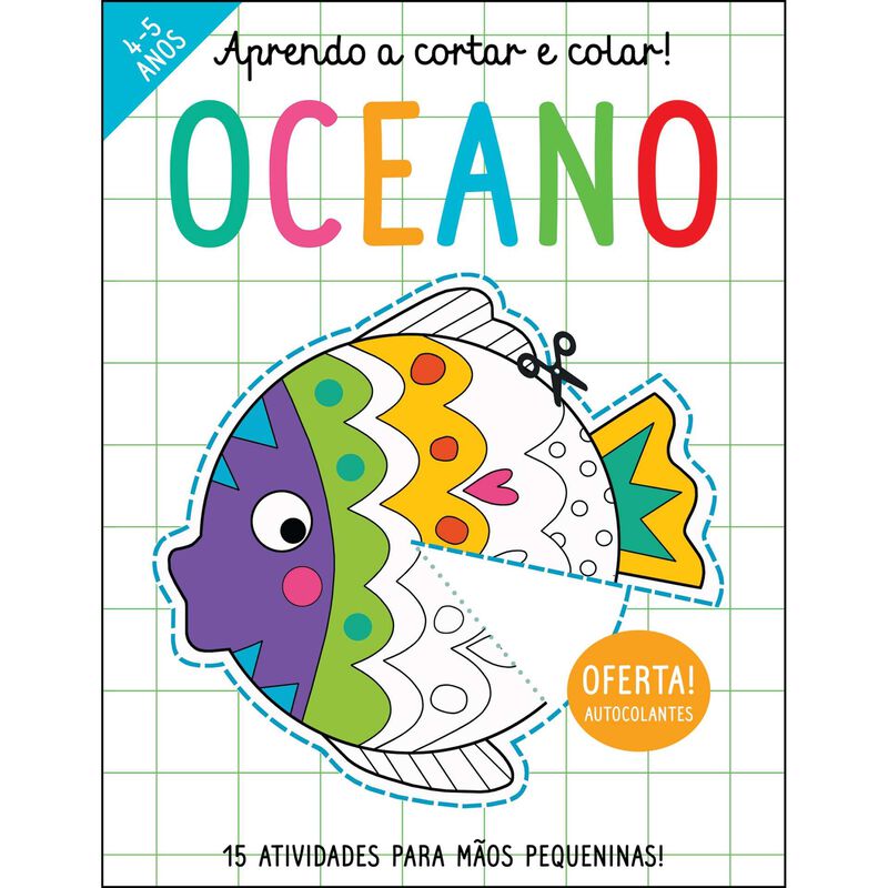 Aprendo a Cortar e Colar - Oceano de Elizabeth Golding