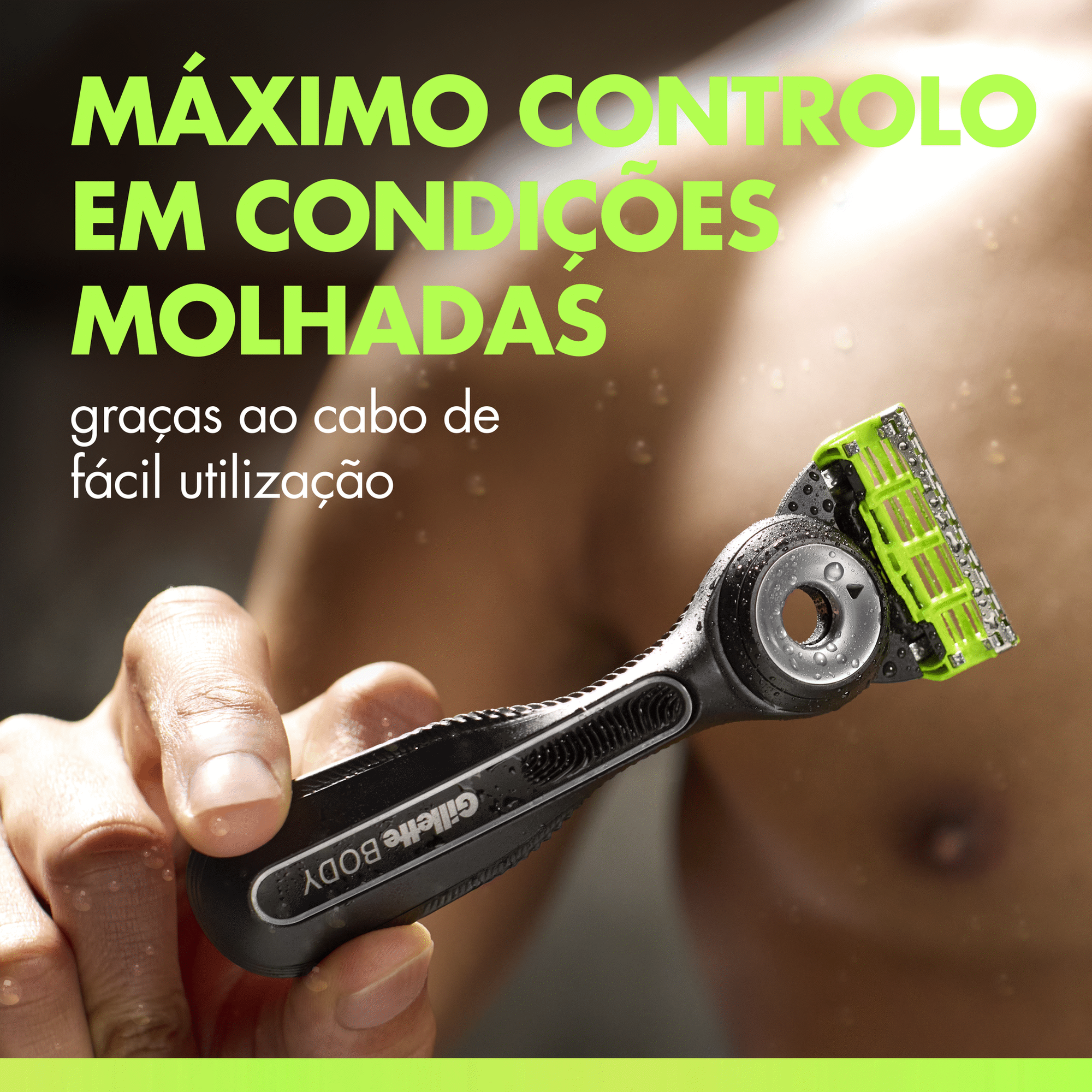 M&aacute;quina de Barbear Body + Intimate com 4 Recargas Gillette Labs