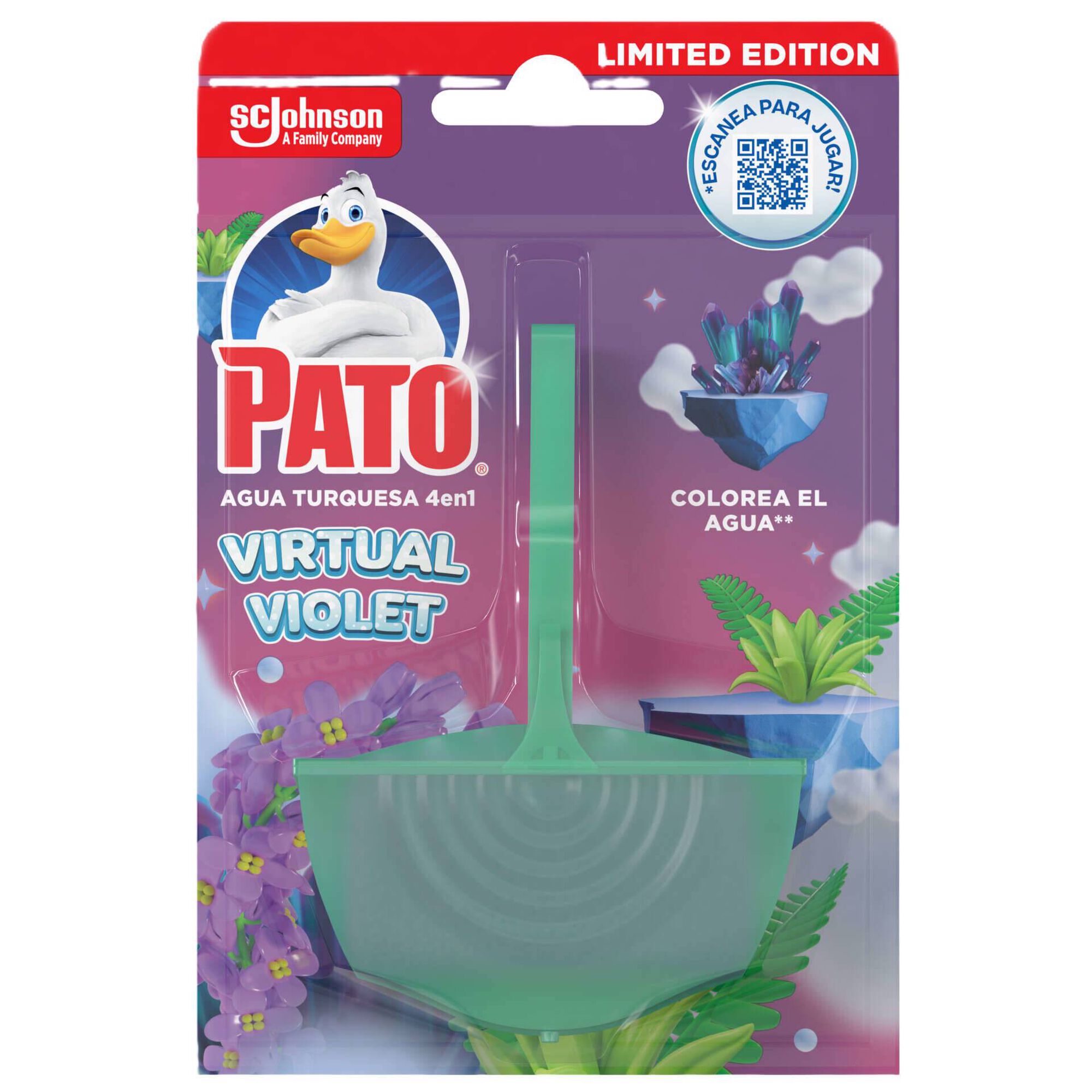 Bloco Sanitário Água Rosa 4 em 1 Virtual Violet