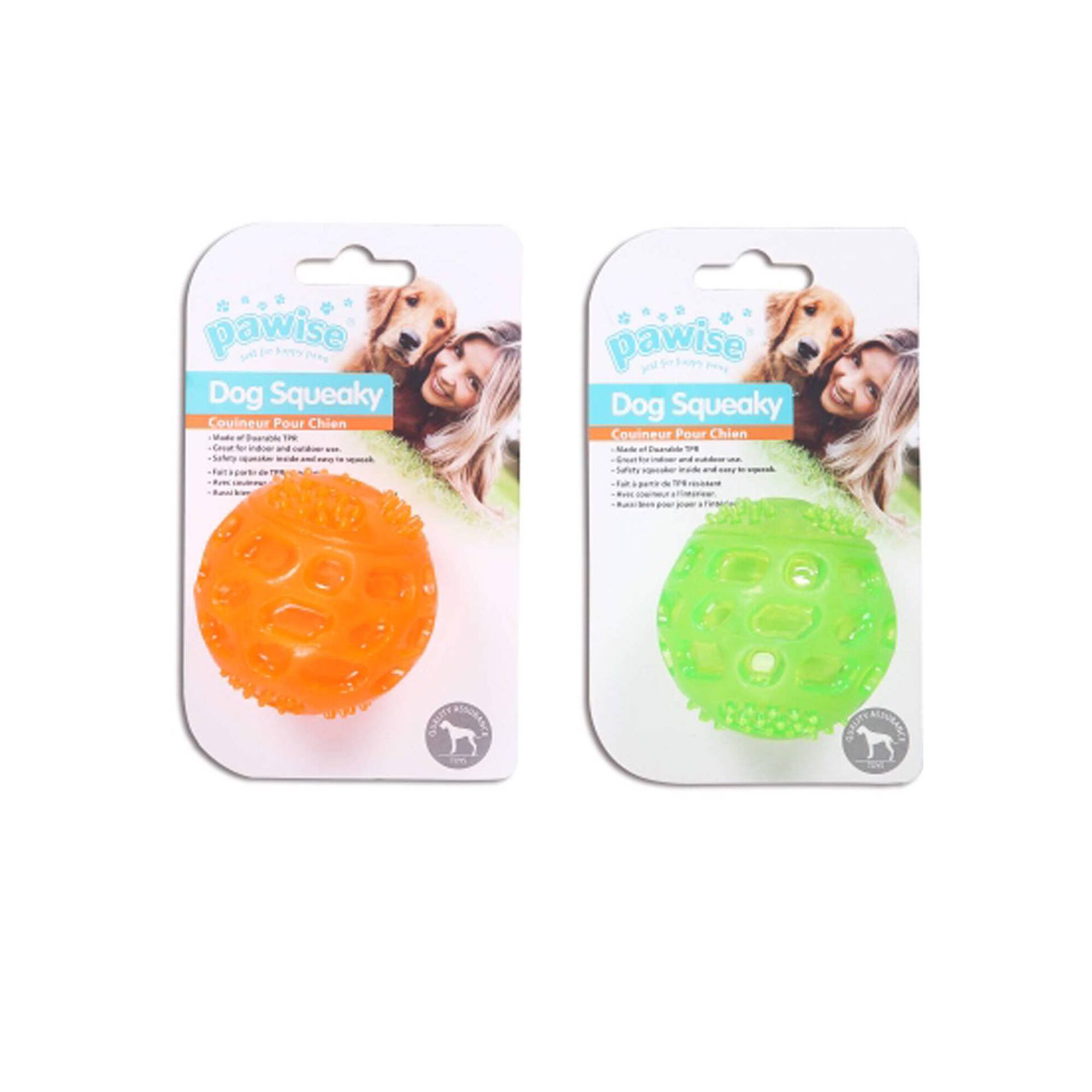 Bola para Cão TPR com Squeaker 6,5 cm Bola para Cão TPR com Squeaker 6,5 cm