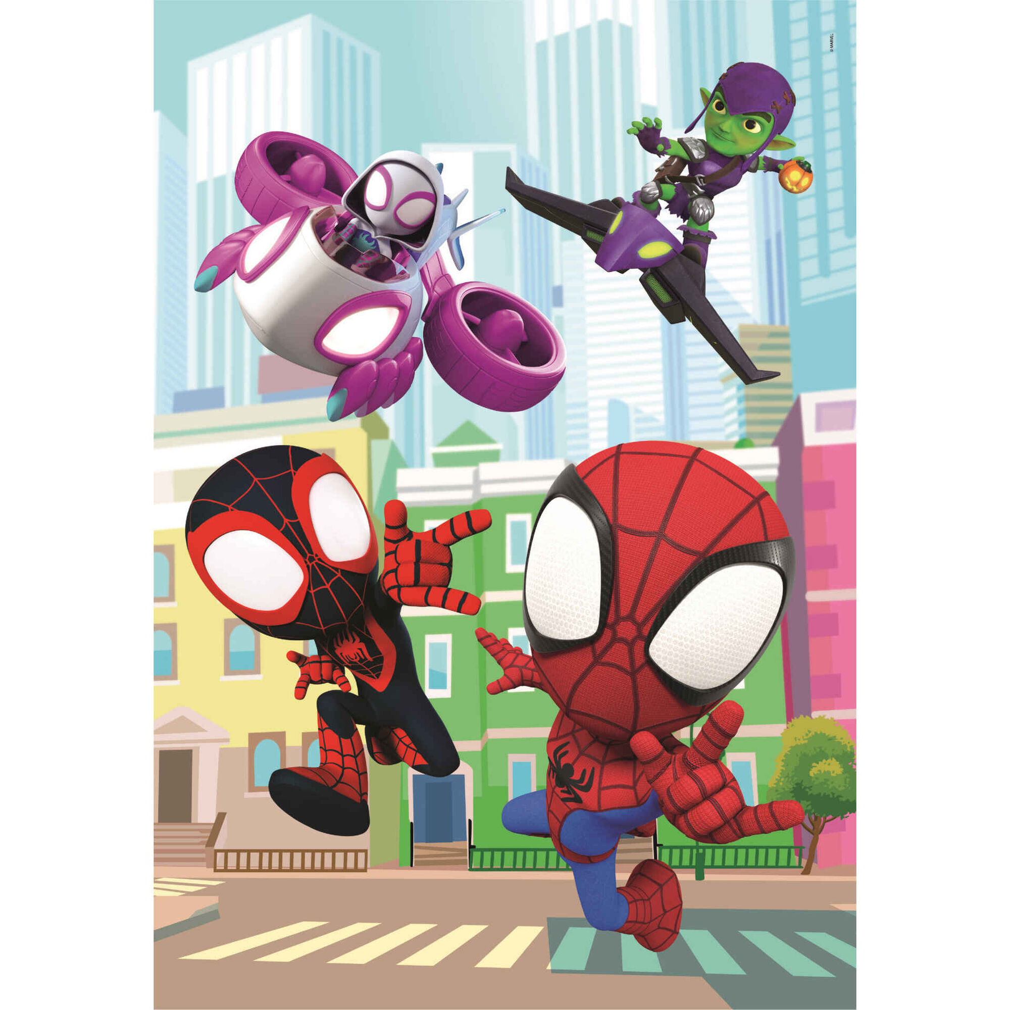 Puzzle Maxi Spidey e a sua Superequipa 60 Peças Puzzle Maxi Spidey e a sua Superequipa 60 Peças
