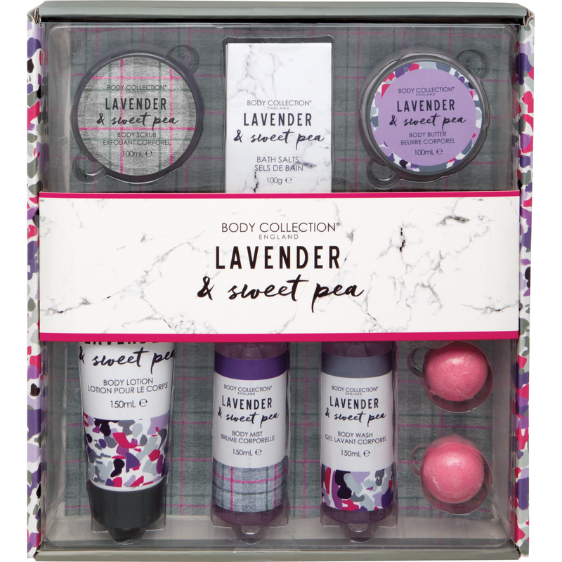 Coffret Cuidado Corpo Lavender &amp; Sweet Pea Body Collection