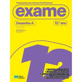 Preparação para o Exame Final Nacional - Desenho A - 12.º Ano de Fátima Rita Moura