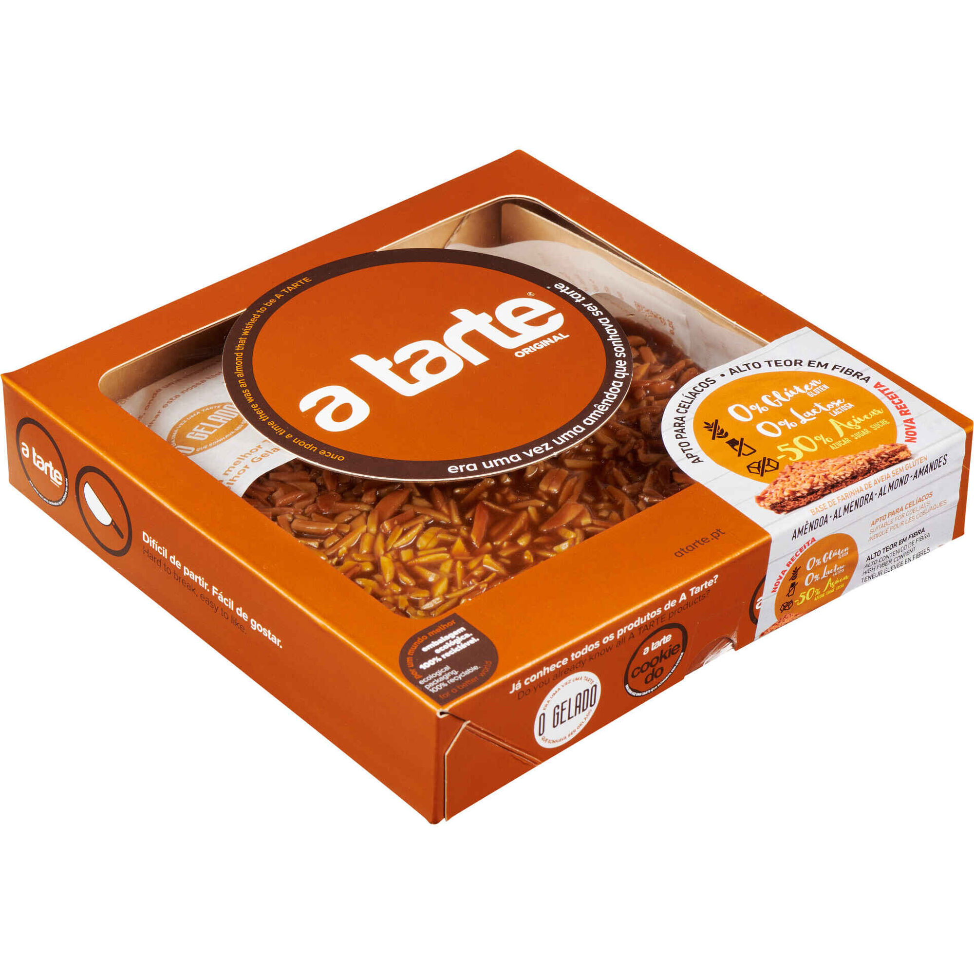 Tarte de Am&ecirc;ndoa sem Gl&uacute;ten A Tarte