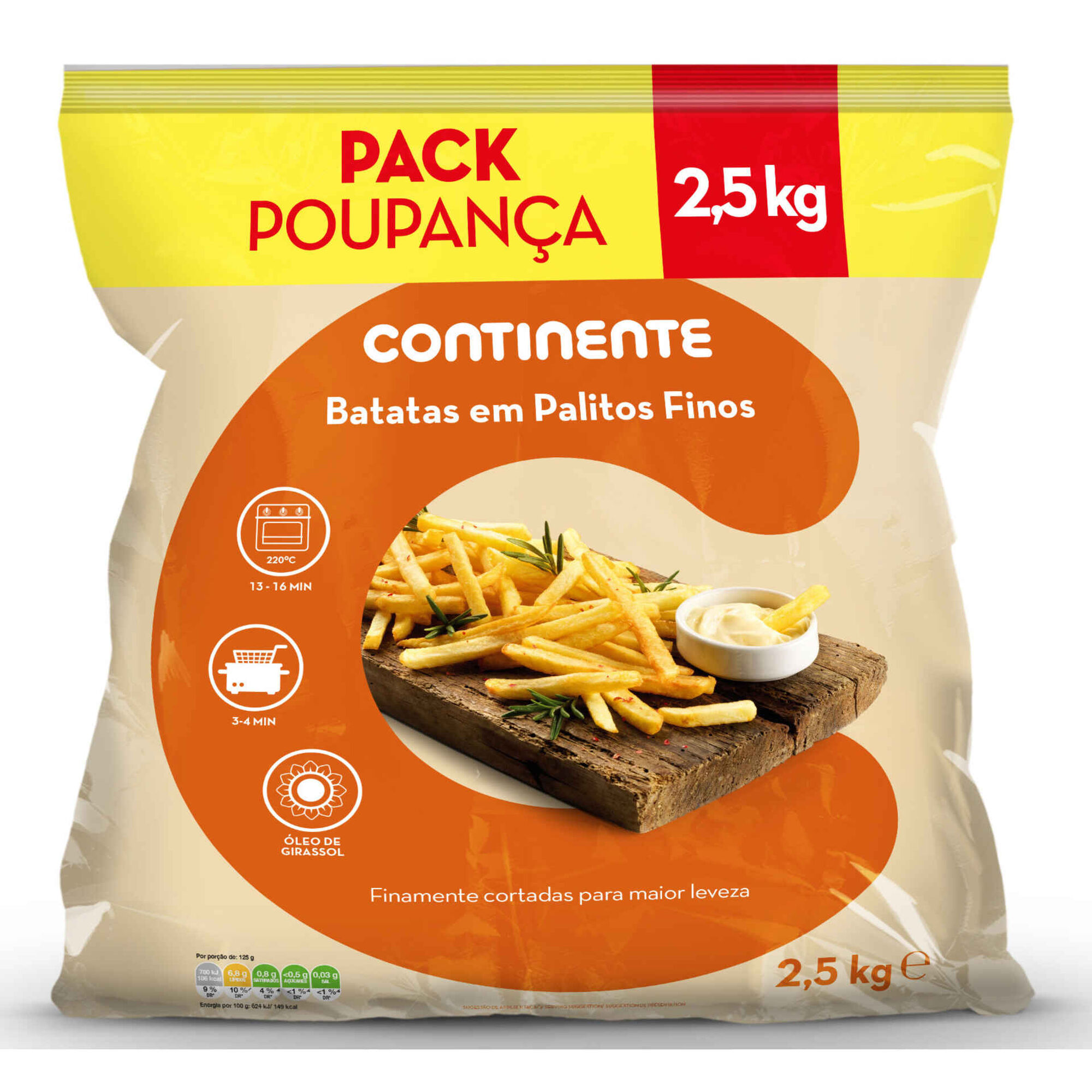 Batatas Palitos Finas Pack Poupança