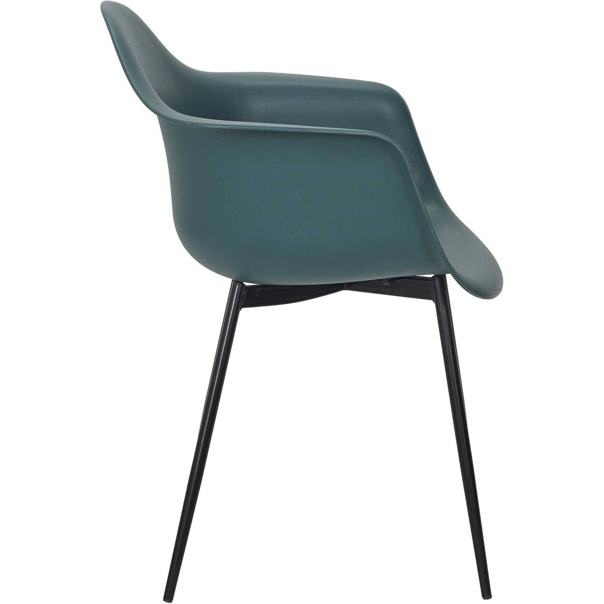 Conjunto de 4 Poltronas Azul Gustav