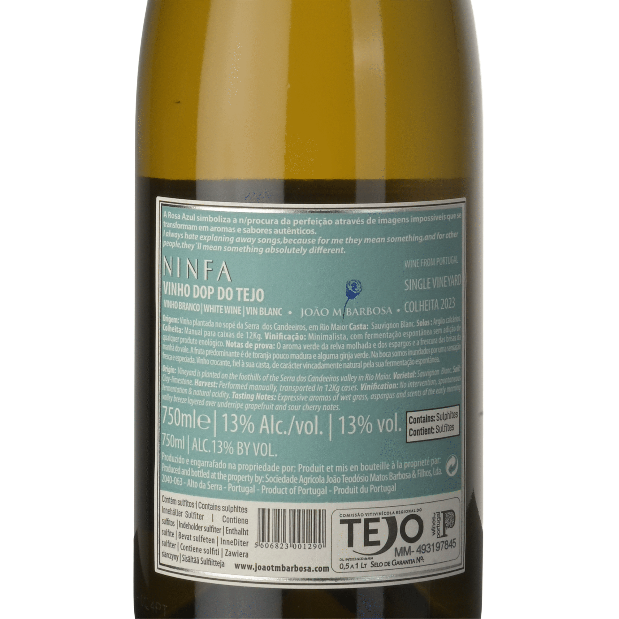 Ninfa Sauvignon Blanc Vinho Branco