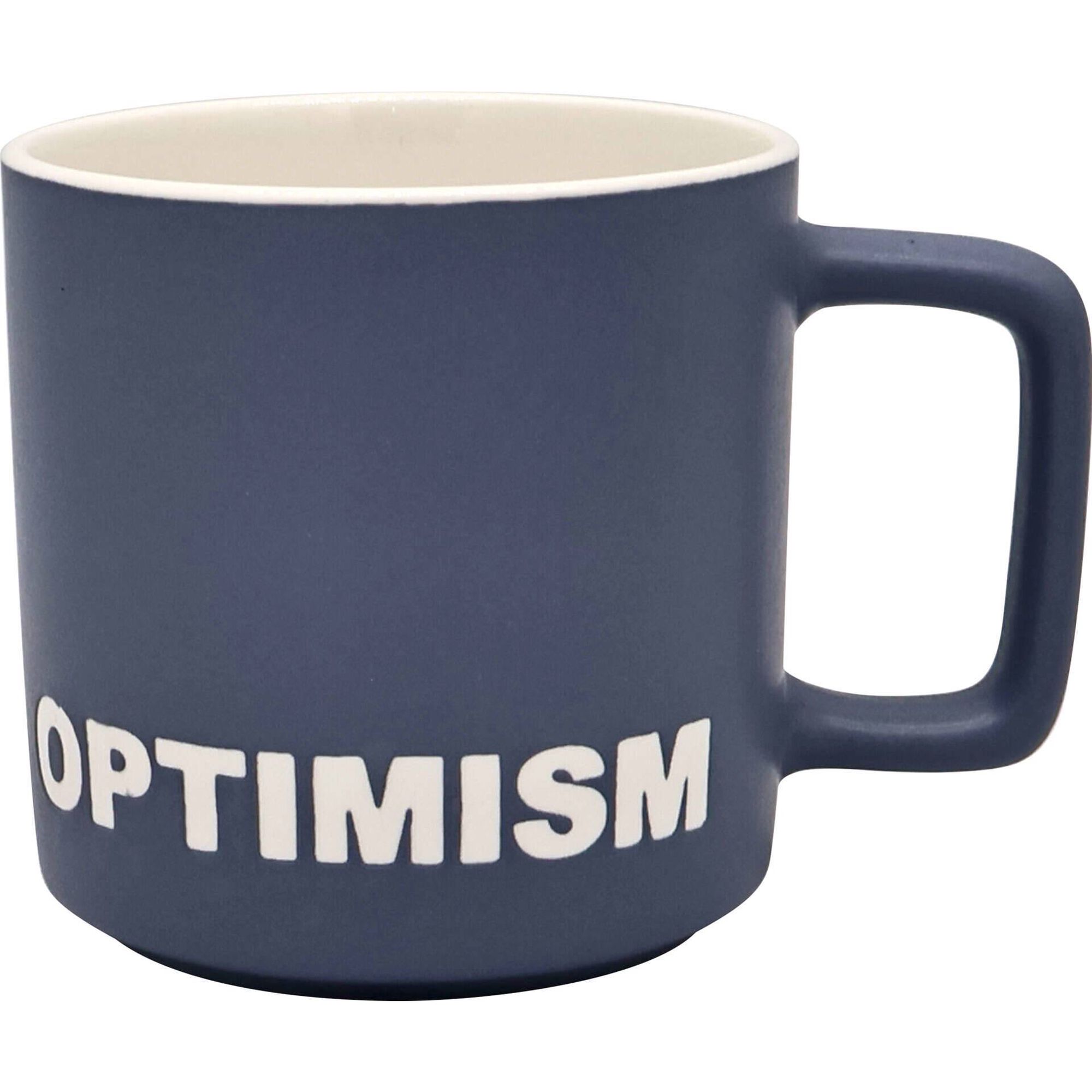 Caneca 320ml Optimistic Azul Kasa
