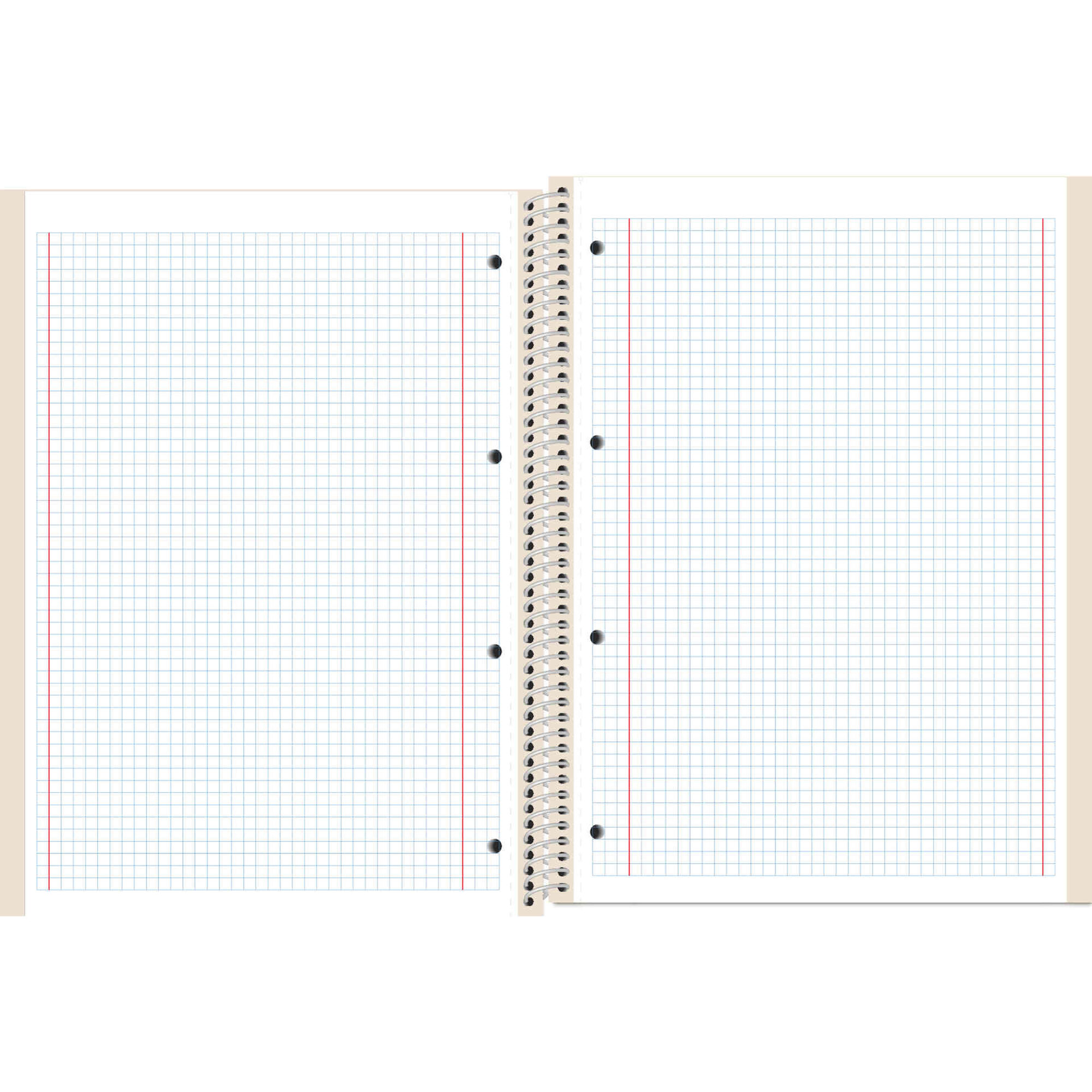 Caderno A4 Capa Dura 100 Folhas Quadriculado (v&aacute;rias cores) Note!