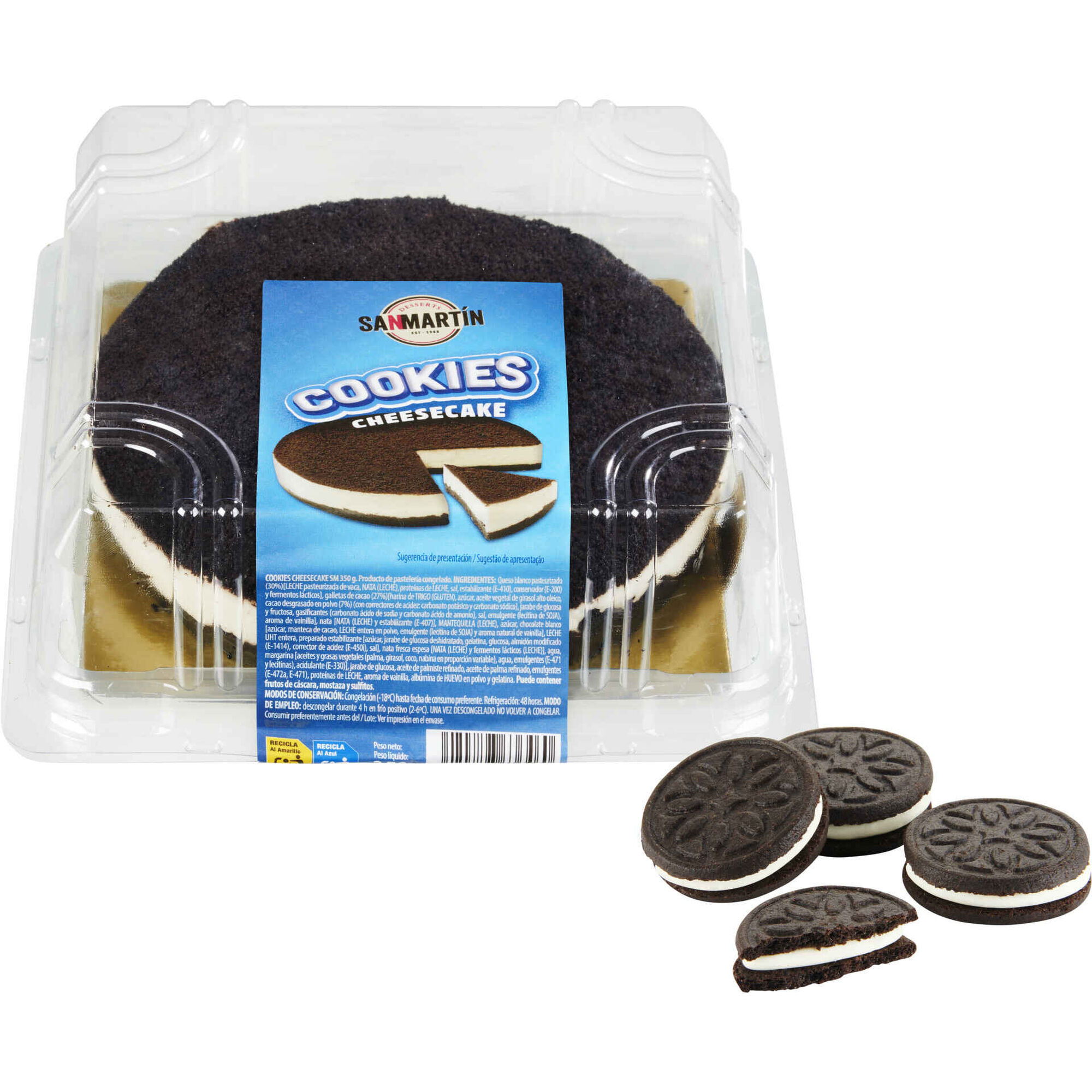 Cookies Cheesecake San Martin