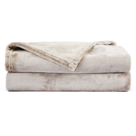 Manta Shiny 130x160cm Taupe Kasa