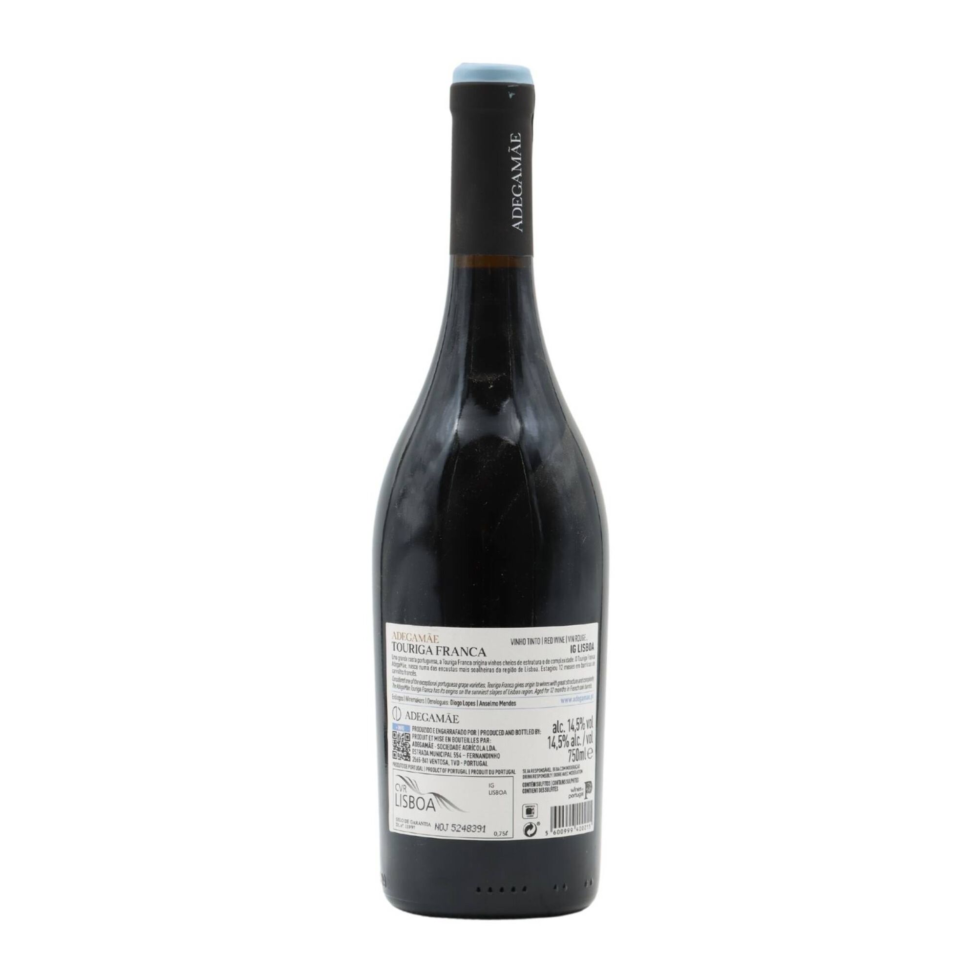 Adega M&atilde;e Touriga Franca Lisboa Vinho Tinto