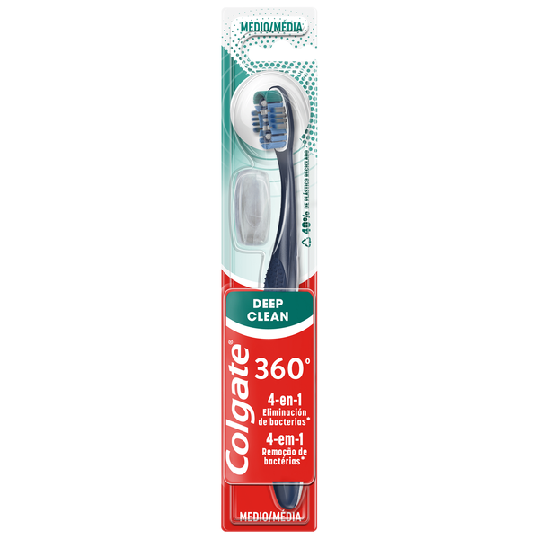 Escova de Dentes 360 Média Colgate