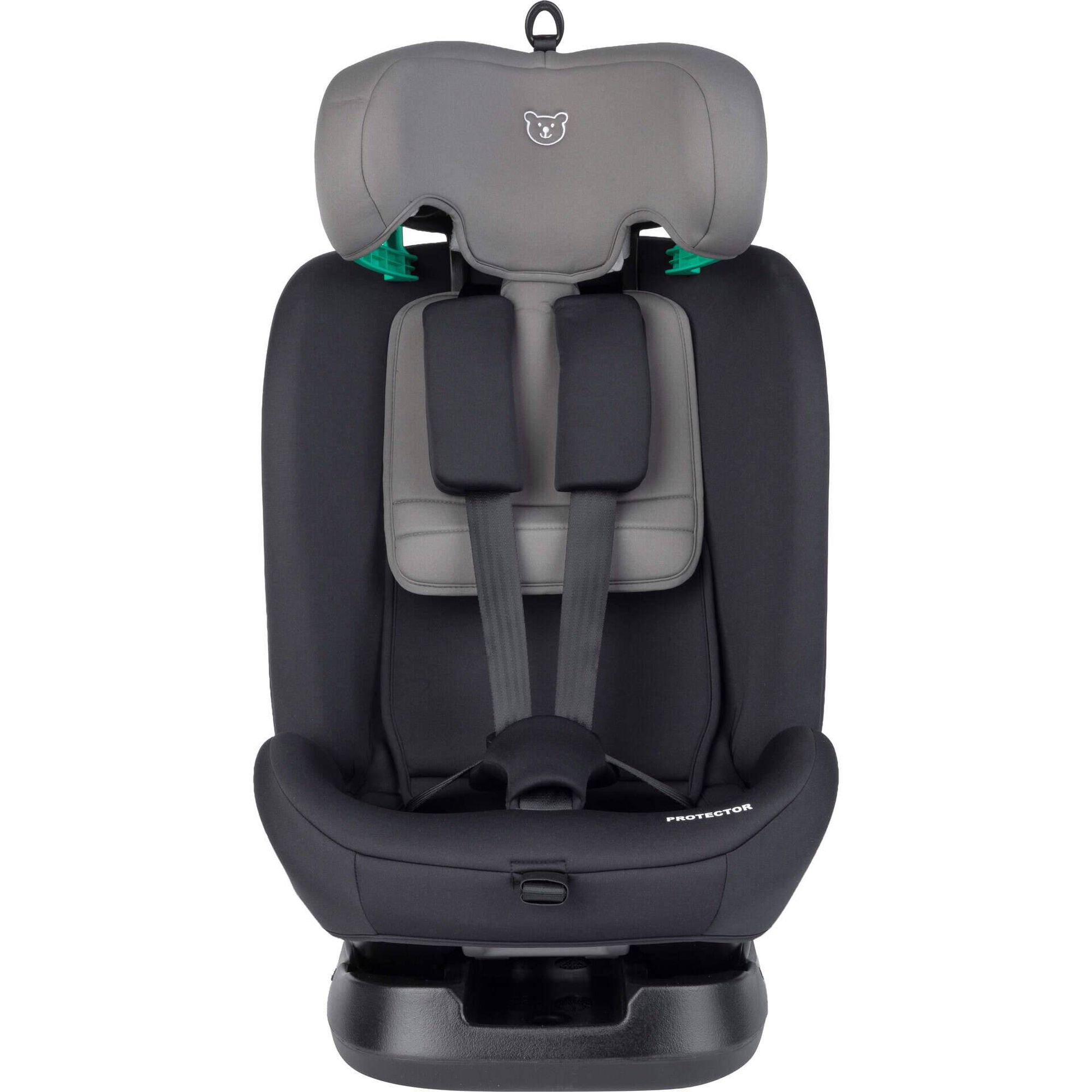 Cadeira Auto I-Size 40-150cm Preta Protector HB Happy Bear