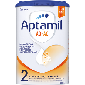 Leite em P&oacute; AO-AC 2 +6M Aptamil