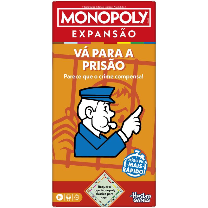 Monopoly - Jogo de Tabuleiro Go To Jail