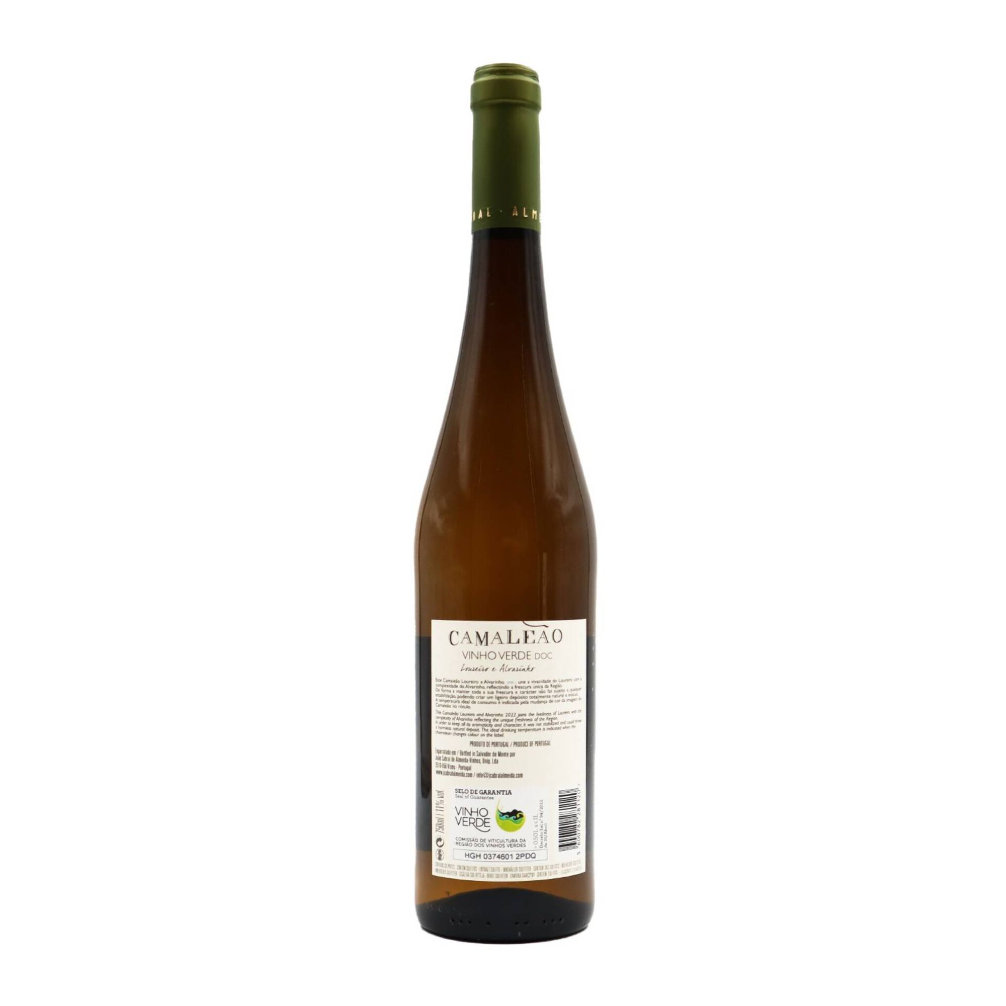Camale&atilde;o Loureiro Alvarinho Vinho Verde Branco