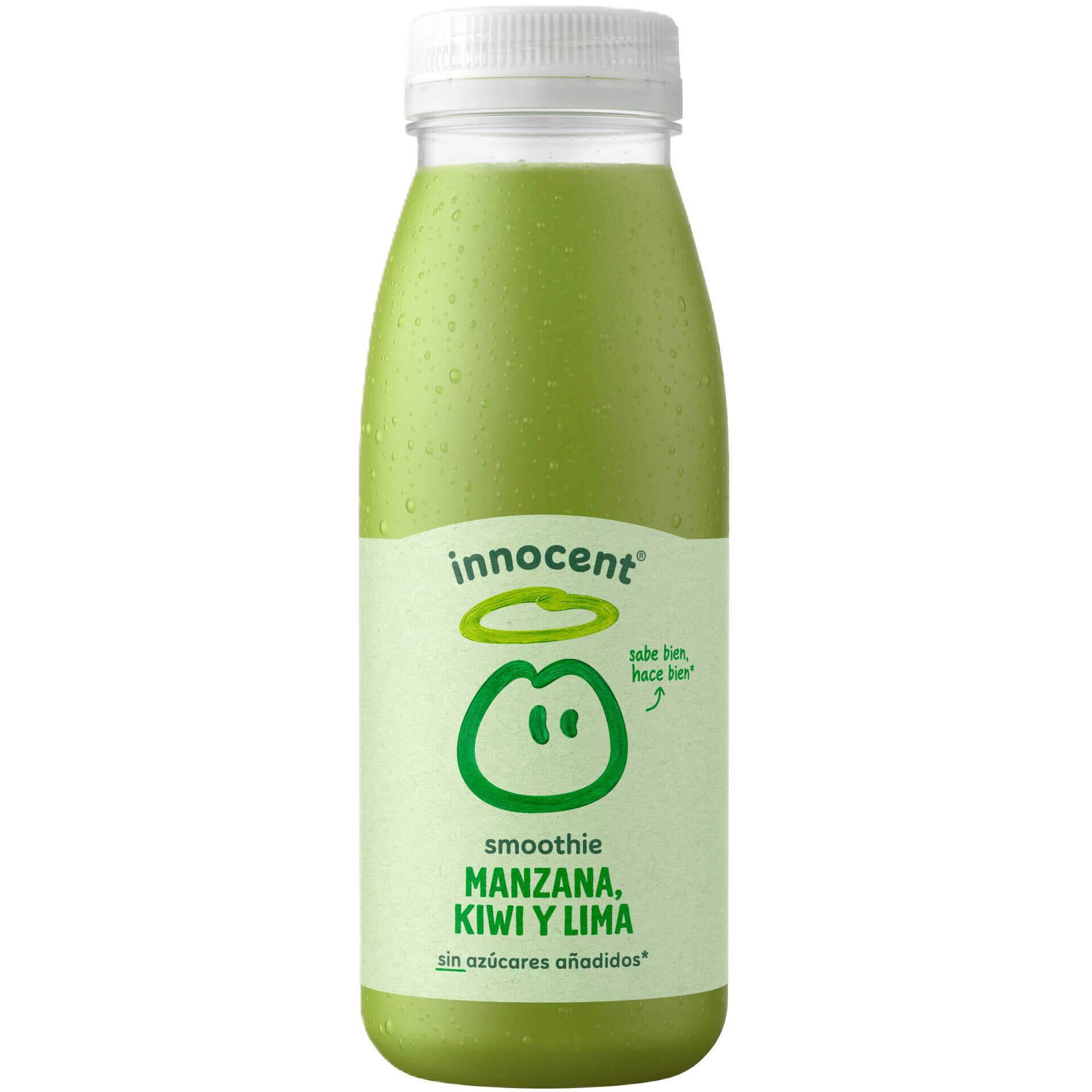 Smoothie Ma&ccedil;&atilde;, kiwi e Lima Innocent