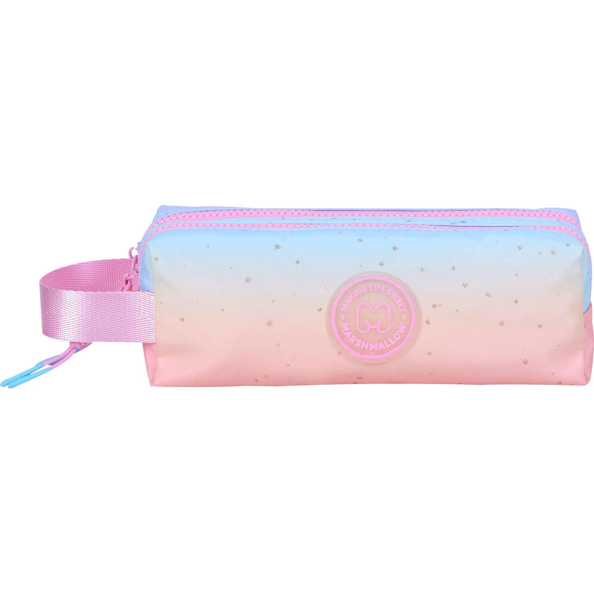 Estojo Duplo Degrad&ecirc; Marshmallow