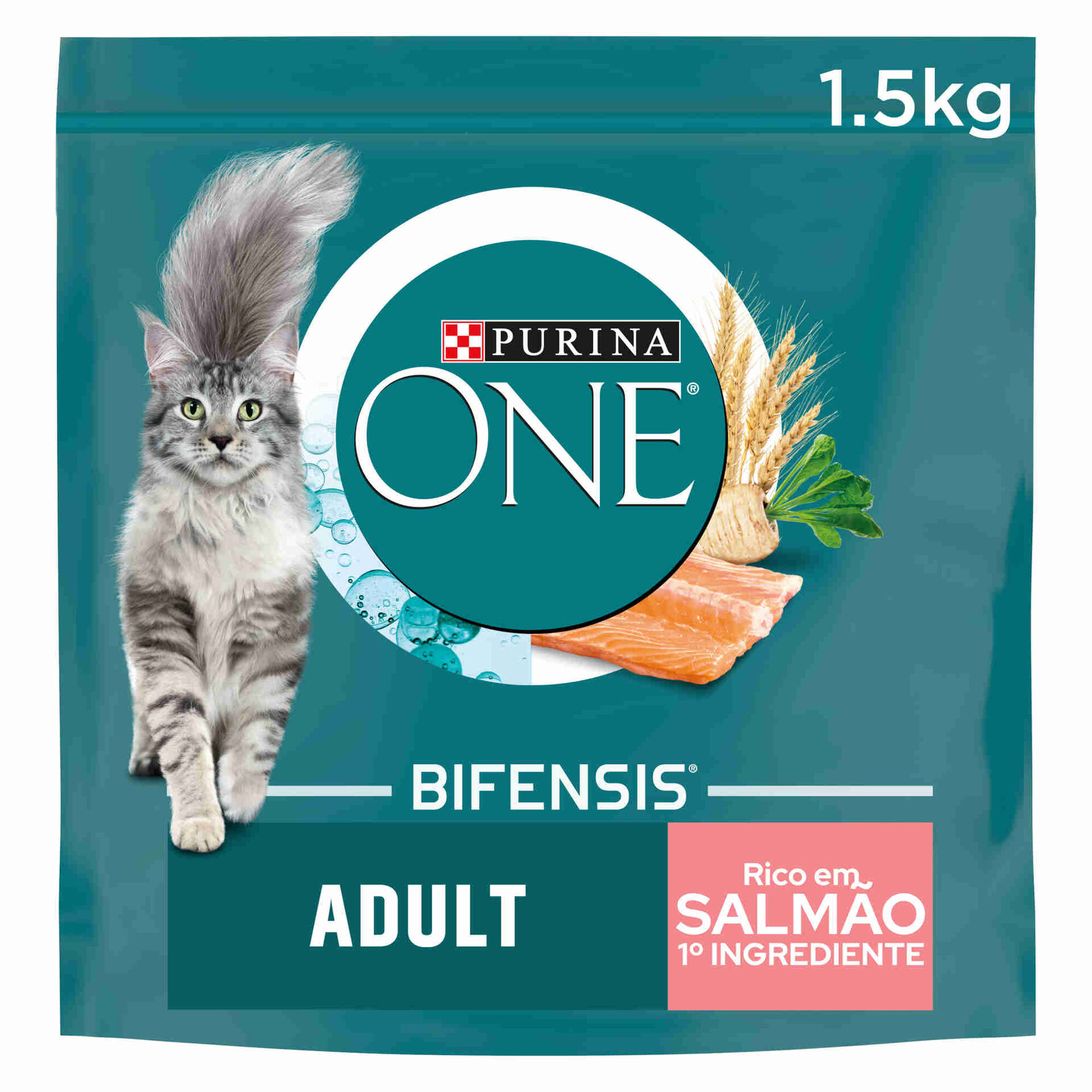 Ração para Gato Adulto Salmão