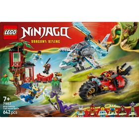 Batalha na Casa da Árvore com Veículos Ninja - 71857