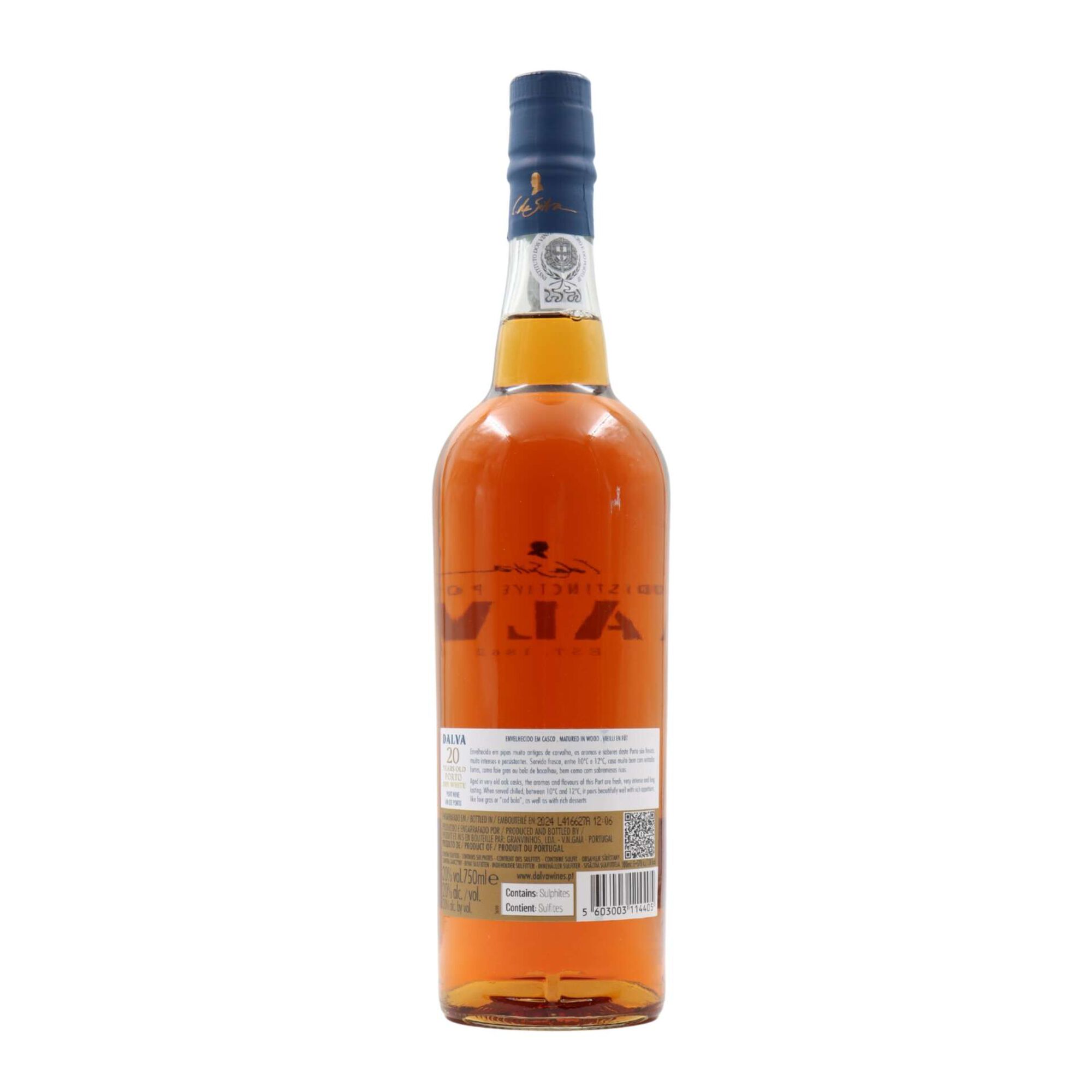 Dalva 20 Anos Dry Vinho Do Porto Branco