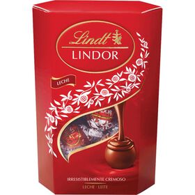 Bombons de Chocolate de Leite Lindor Cornet